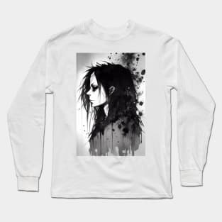 Inky Horror Woman Long Sleeve T-Shirt